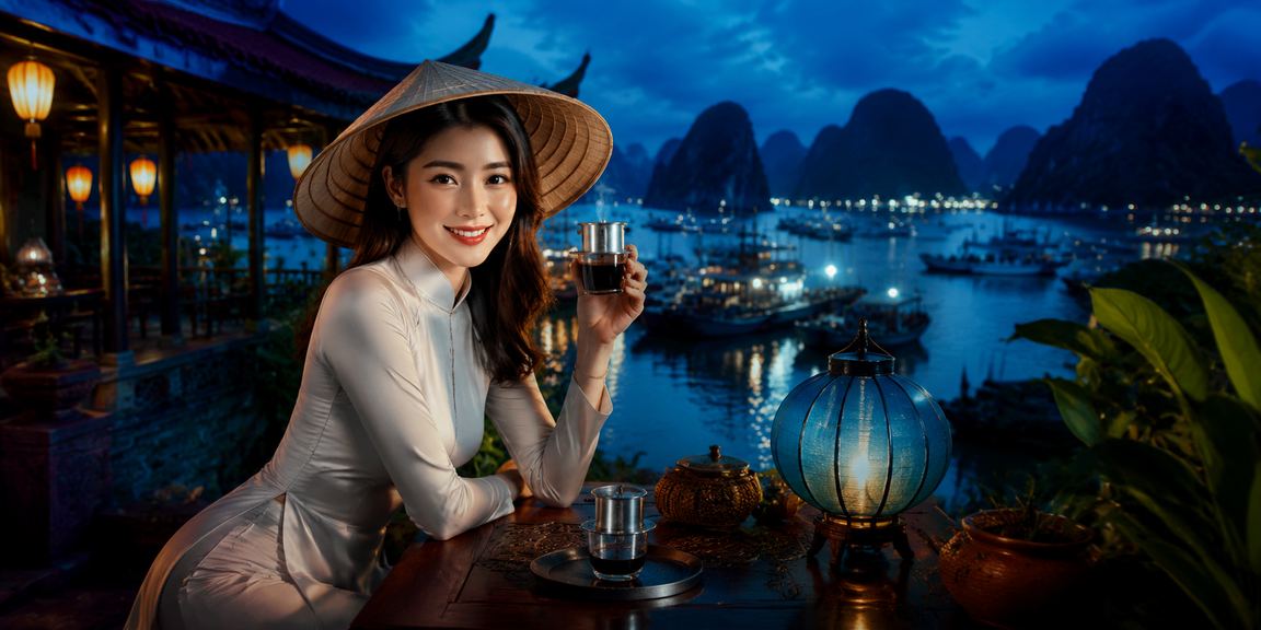 Người chơi VIP nhận thưởng tại Ninh Bình với nón lá truyền thống